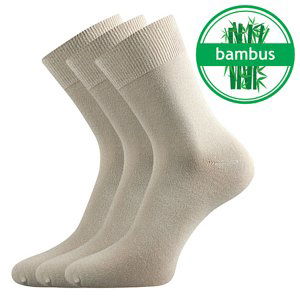 LONKA® ponožky Badon-a béžová 3 pár 43-46 100157