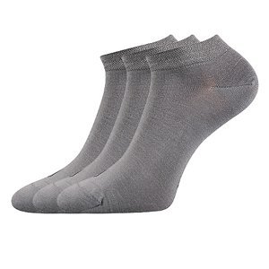 LONKA® ponožky Esi světle šedá 3 pár 35-38 EU 113409
