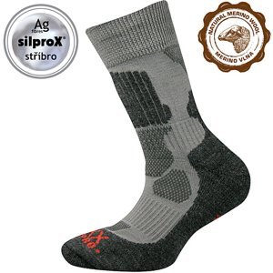 VOXX® ponožky Etrexík světle šedá 1 pár 35-38 EU 102895