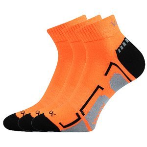 VOXX® ponožky Flashik neon oranžová 3 pár 35-38 EU 112846
