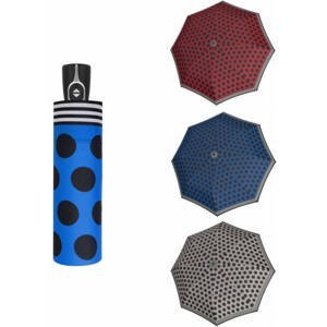 Doppler Magic Fiber MIX-UP Dámský skládací plně automatický deštník modrá 7441465MI02