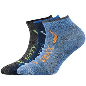 VOXX® ponožky Rexík 01 mix A - kluk 3 pár 35-38 EU 113643