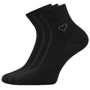 LONKA® ponožky Filiona černá 3 pár 35-38 EU 116327