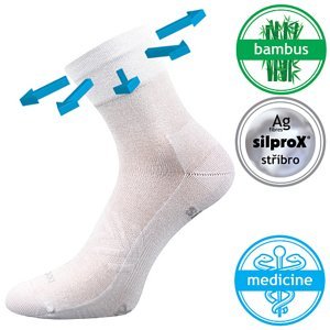 VOXX® ponožky Baeron bílá 1 pár 35-38 EU 116365