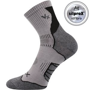 VOXX® ponožky Falco cyklo šedá 1 pár 35-38 EU 102464