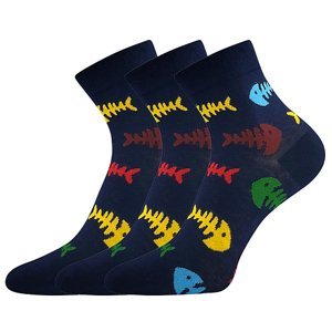 LONKA® ponožky Dorwin ryby 3 pár 35-38 EU 118679