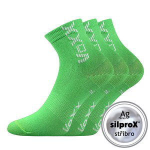 VOXX® ponožky Adventurik sv. zelená 3 pár 35-38 EU 100051