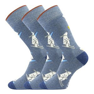 LONKA® ponožky Frooloo 03/medvědi 1 pár 43-46 117742