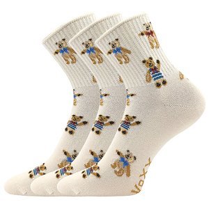 VOXX® ponožky Agapi medvědi 3 pár 35-38 EU 119963