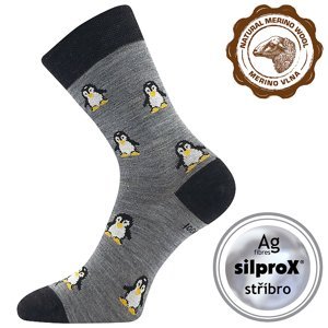 VOXX® ponožky Sněženka sv.šedá 1 pár 35-38 EU 119917