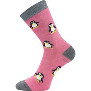 VOXX® ponožky Penguinik růžová 1 pár 35-38 EU 120125