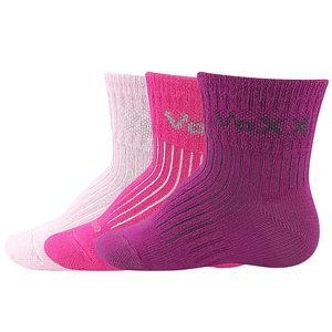 VOXX® ponožky Bambík mix A 3 pár 14-17 EU 120076