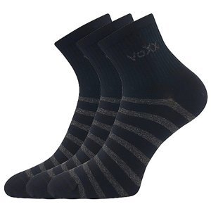 VOXX® ponožky Boxana černá 3 pár 35-38 EU 120101