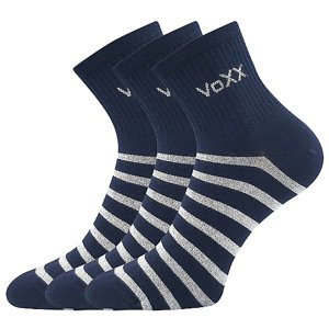 VOXX® ponožky Boxana tm.modrá 3 pár 35-38 EU 120103