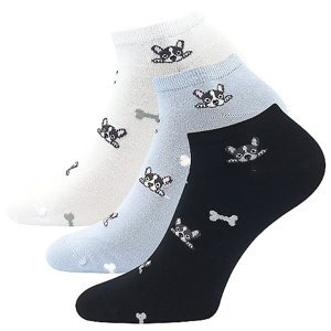 LONKA® ponožky Bibiana mix B 3 pár 35-38 EU 120083