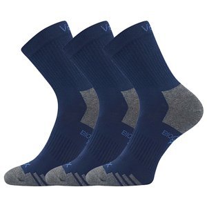 VOXX® ponožky Boaz tm.modrá 3 pár 35-38 EU 120130