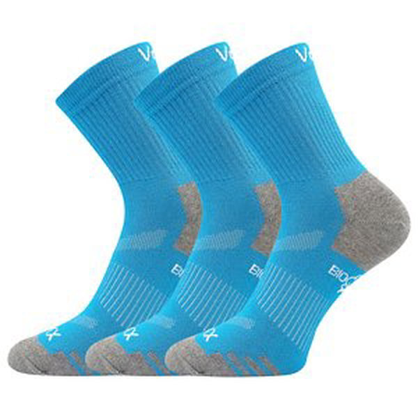 VOXX® ponožky Boaz tyrkys 3 pár 35-38 EU 120131