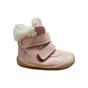 Pegres Barefoot SBF42 Dětské zimní boty růžové 21