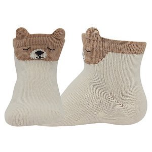 BOMA® ponožky Míšánek ABS smetanová 1 pár 21-25 120570