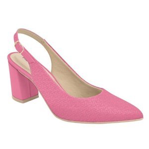 Piccadilly 745145-17 Dámské sandály na podpatku růžové 39