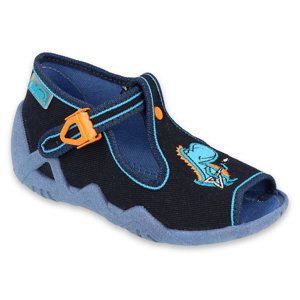 BEFADO 217P112 chlapecké sandálky modré dino 20 217P112_20