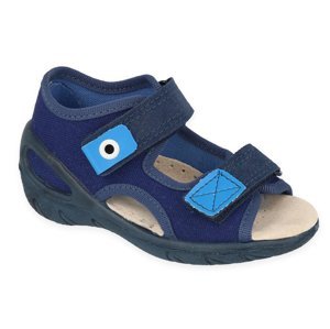 BEFADO 065P170 SUNNY chlapecké sandálky modré 24 065P170_24