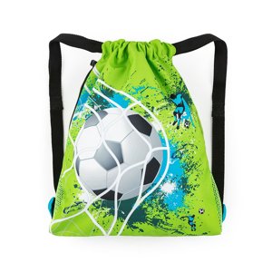 Bagmaster SÁČEK PRIM 23 D školní na přezůvky / tělocvik - fotbal zelená 1,5 l 220257