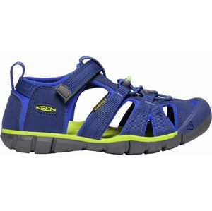 KEEN Seacamp II CNX Youth Dětské sandály blue depths/chartreuse 39 10012365KEN01S7