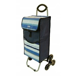 Nákupní taška na kolečkách Dielle CARR3N-05 modrá 41 L