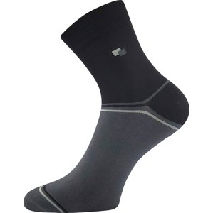 LONKA® ponožky Roger 01 černá 3 pár 39-42 121021