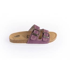 BF BY-213-10-96 Dámské pantofle ve fialové barvě 42
