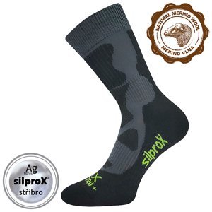 VOXX ponožky Etrex tmavě šedá 1 pár 35-38 102867