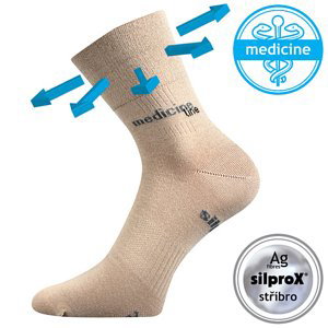 VOXX ponožky Mission Medicine VoXX béžová 1 pár 47-50 101588