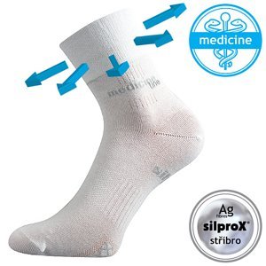 VOXX ponožky Mission Medicine VoXX bílá 1 pár 43-46 101583