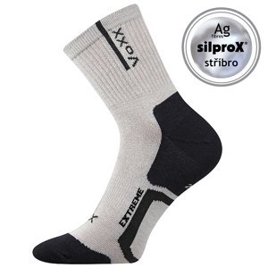 VOXX ponožky Josef světle šedá 1 pár 35-38 101295
