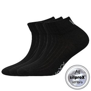 VOXX ponožky Setra dětská černá 3 pár 20-24 109702