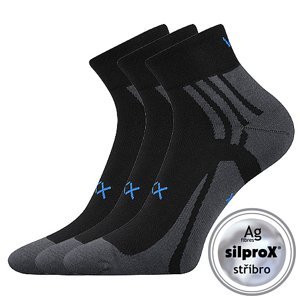 VOXX ponožky Abra černá 3 pár 35-38 112271