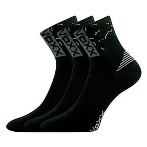 VOXX ponožky Codex černá 3 pár 35-38 100282