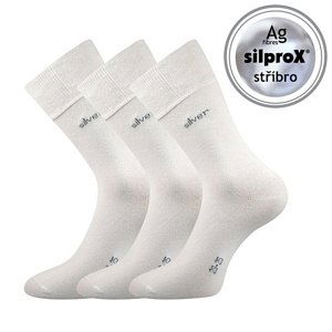 LONKA ponožky Desilve bílá 3 pár 39-42 100538