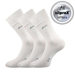 LONKA ponožky Desilve bílá 3 pár 43-46 100545
