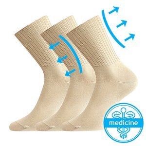 BOMA® ponožky Diarten béžová 3 pár 38-39 100585