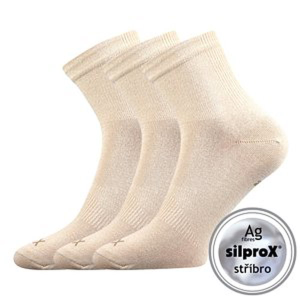 VOXX® ponožky Regular béžová 3 pár 35-38 110198
