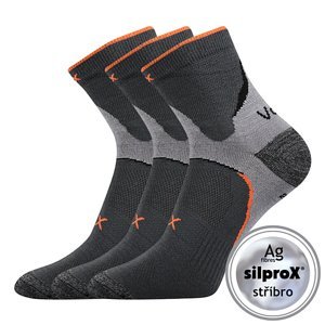VOXX ponožky Maxter silproX tmavě šedá 3 pár 35-38 101542
