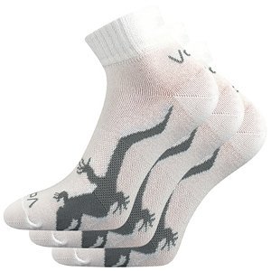 VOXX ponožky Trinity bílá 3 pár 35-38 109635