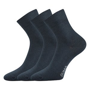 BOMA ponožky Zazr tmavě modrá 3 pár 35-38 112855