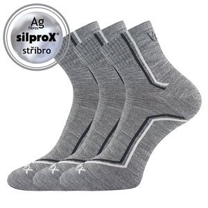VOXX ponožky Kroton silproX světle šedá 3 pár 35-38 101422