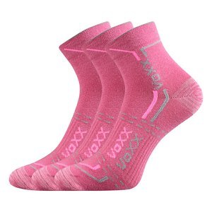 VOXX ponožky Franz 03 růžová 3 pár 35-38 114576