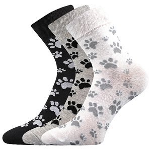 BOMA ponožky Xantipa 50 mix A 3 pár 35-38 114016
