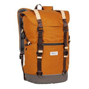 Bagmaster MESSENGER 20 A Studentský batoh Orange / Brown 17 L 191524