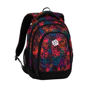 Bagmaster SUPERNOVA 20 A Studentský batoh Orange / Red / Turquoise 23 L 191526